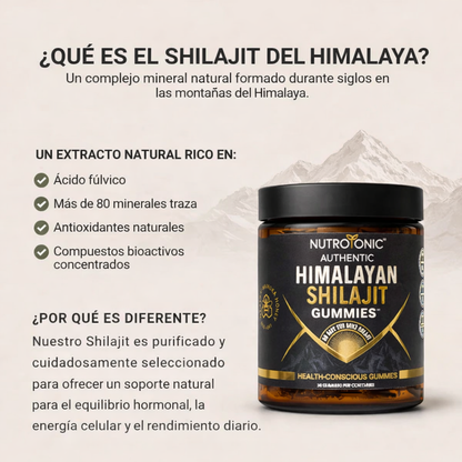 Shilajit Gold – Energía Natural Pura